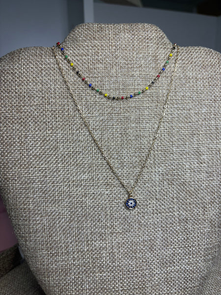 Little eye necklace